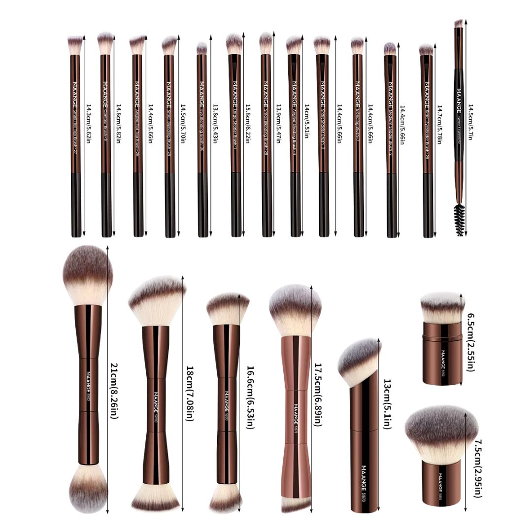 MAANGE Complete Pro Brush Collection (20 pcs)